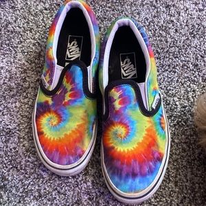 Tie dye vans
